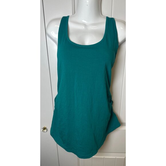 Athleta Turquoise Outbound Scoopneck Tank Top L, NWT - Picture 1 of 8